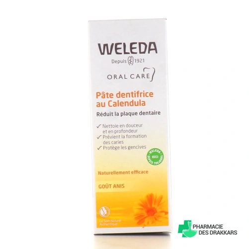 Weleda Pâte Dentifrice au Calendula