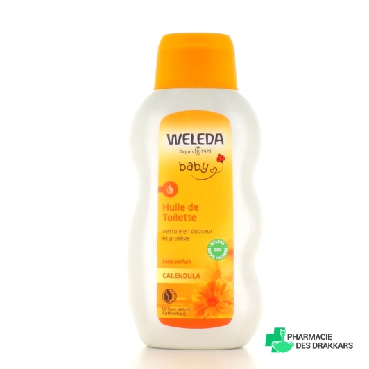 Weleda Bébé Calendula Huile de Toilette Bio