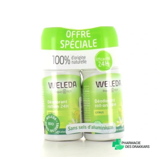 Weleda Déodorant Roll-On 24h Citrus