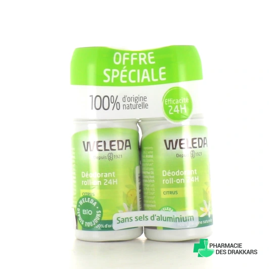 Weleda Déodorant Roll-On 24h Citrus