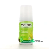Weleda Déodorant Roll-On 24h Citrus - Vue 360°