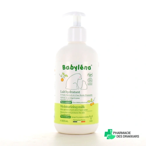 Babyléna Lait Hydratant Bio