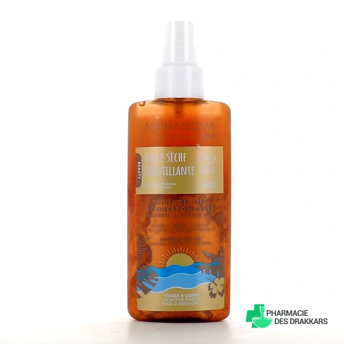 Alphanova Sun Huile Sèche Scintillante Bio
