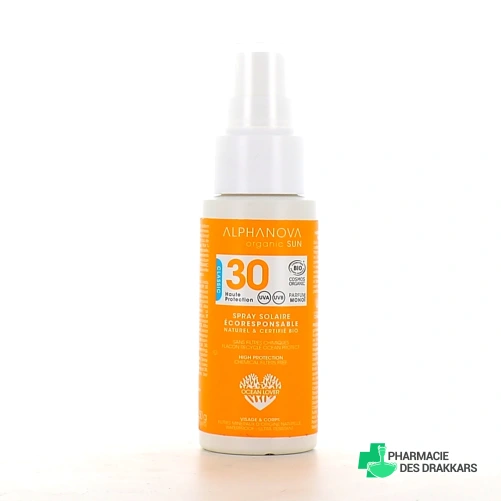 Alphanova Sun Spray Solaire Bio SPF30