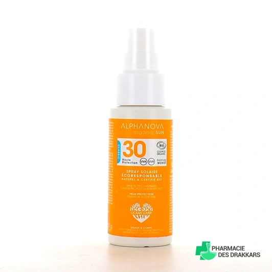 Alphanova Sun Spray Solaire Bio SPF30