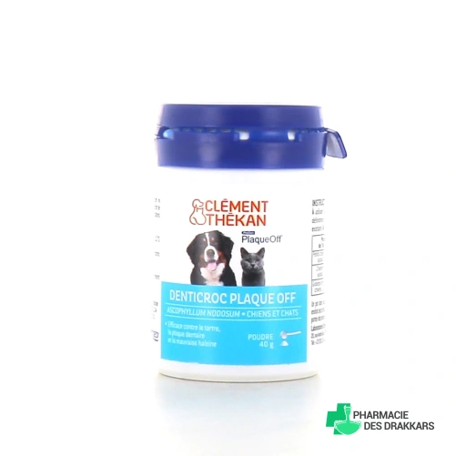 Clément Thékan Denticroc Plaque Off Chiens et Chats