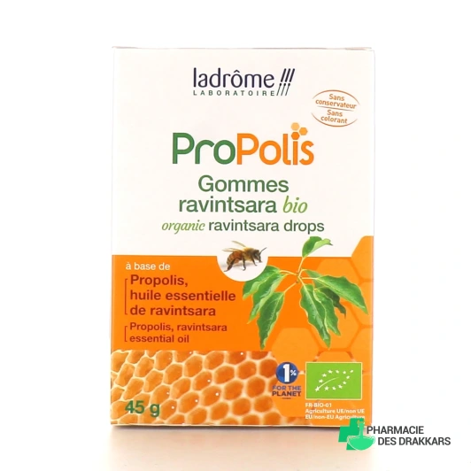 Ladrôme Gommes Propolis Ravintsara Bio