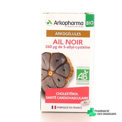 Arkogélules Ail Noir Bio Arkopharma