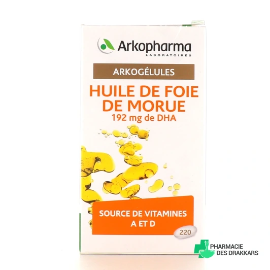 Arkogélules Huile de Foie de Morue