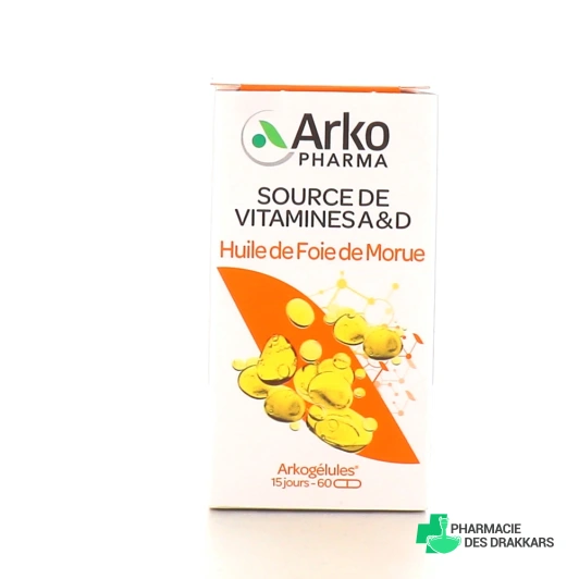 Arkogélules Huile de Foie de Morue