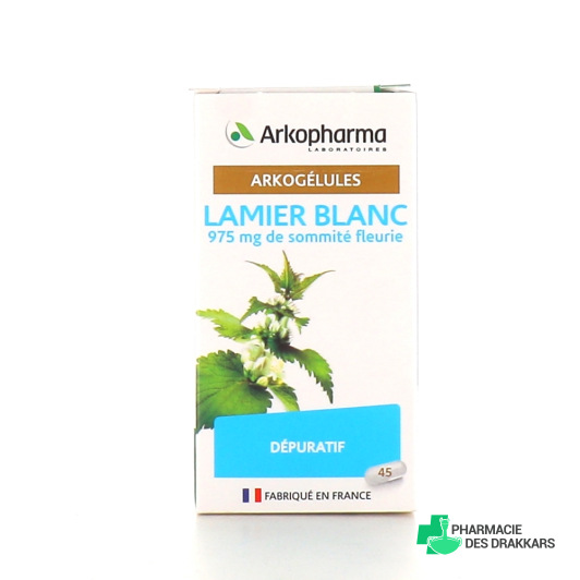 Arkogélules Lamier Blanc 45 gélules