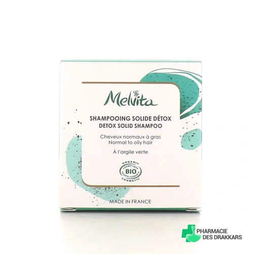 Melvita Shampooing Solide Détox