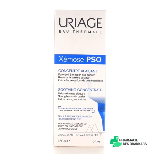 Uriage Xemose PSO Concentré Apaisant - Vue 360°