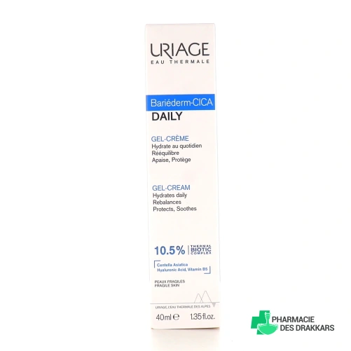 Uriage Bariéderm Cica Daily Gel Crème Visage