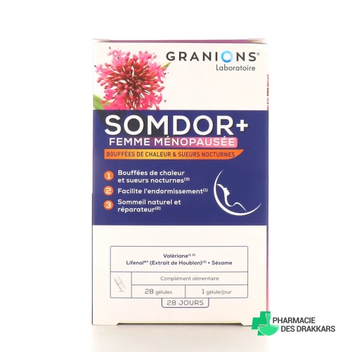 Granions Somdor+ Femme Ménopausée