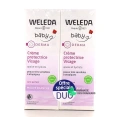 Weleda Crème protectrice visage mauve blanche
