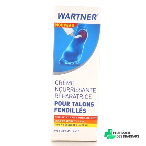 Wartner Crème Nourrissante Réparatrice Talons Fendillés
