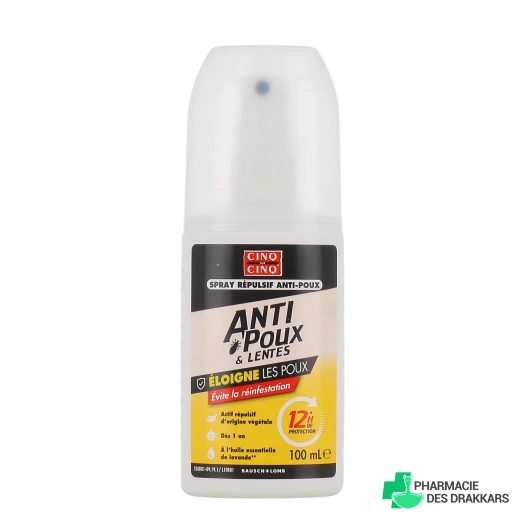 Cinq sur Cinq Spray Répulsif Anti-Poux et Lentes
