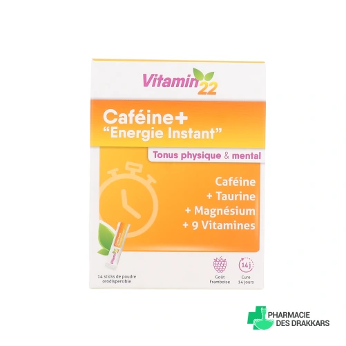 Vitamin'22 Caféine + Energy Instant