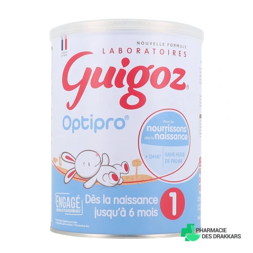 Guigoz Optipro Lait 1er âge - Vue 360°