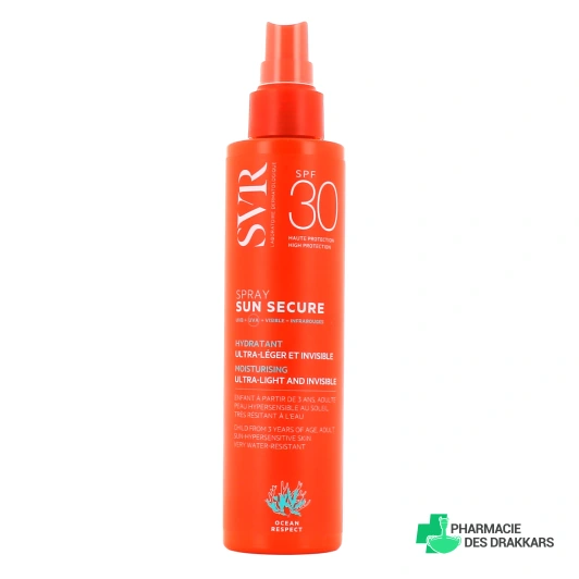 SVR Sun Secure Spray Solaire SPF 30