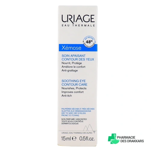 Uriage Xemose Soin Nourrissant Apaisant Contour des Yeux - Vue 360°