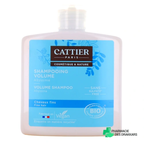 Cattier Shampooing Volume Bio Sans Sulfate