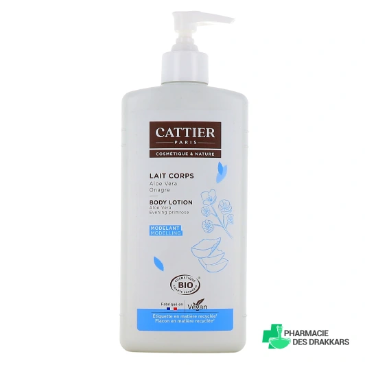 Cattier Lait Corps Modelant Bio