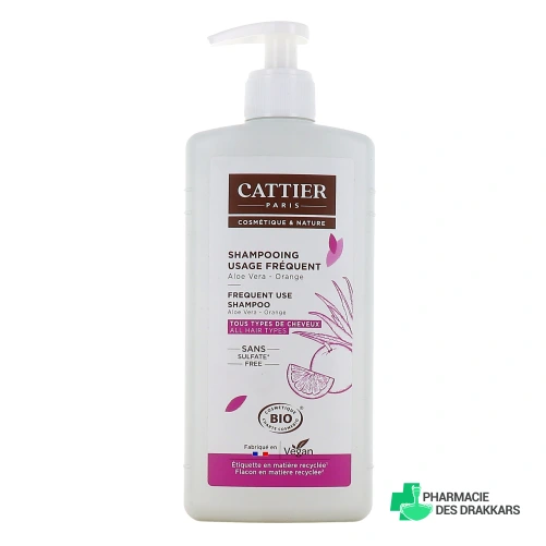 Cattier Shampooing Usage Fréquent
