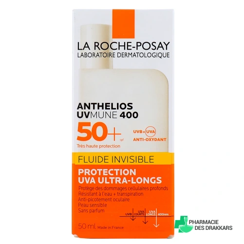 Anthelios UVMune 400 Fluide Solaire Invisible SPF 50+
