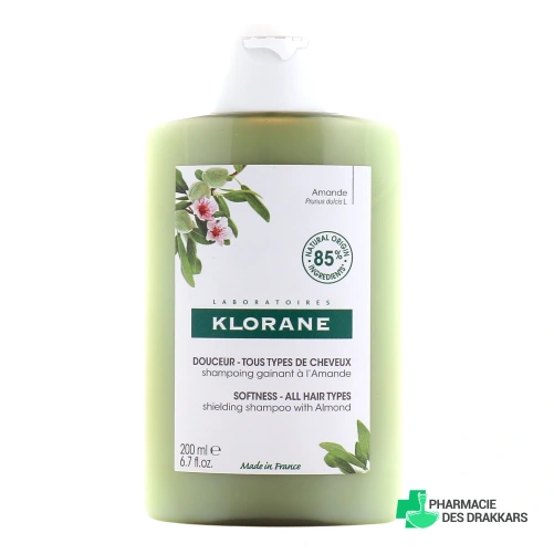 Klorane Shampoing Amande - Vue 360°