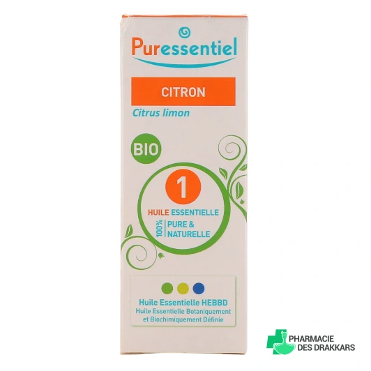 Puressentiel Huile Essentielle Citron Bio