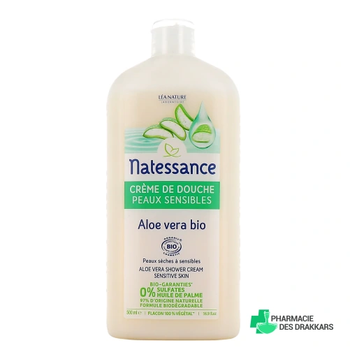 Natessance Crème de Douche Aloe Vera Bio