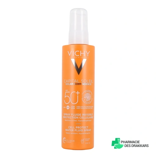 Vichy Capital Soleil Spray Fluide Invisible Protection Cellulaire