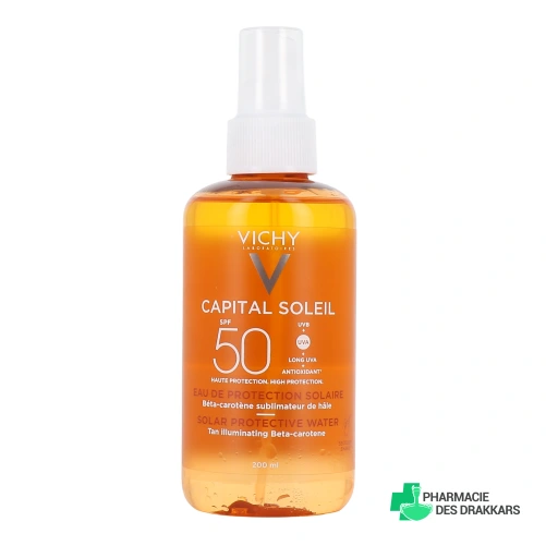 Vichy Capital Soleil Eau De Protection Solaire Hâle Sublimé