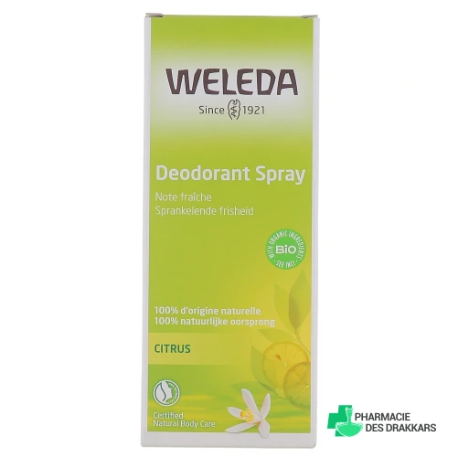 Weleda Déodorant Spray 24h Citrus