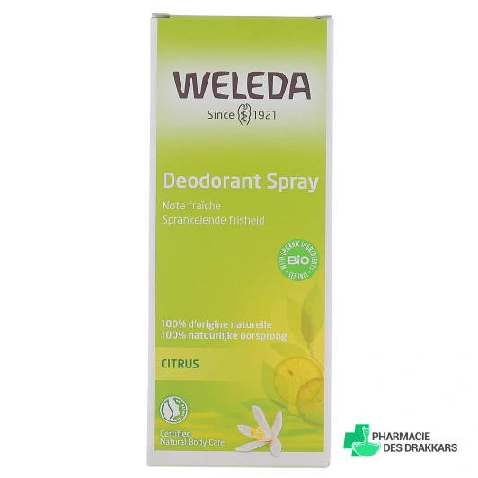 Weleda Déodorant Spray 24h Citrus