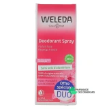 Weleda Déodorant Spray 24h Rose Musquée - Vue 360°