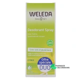 Weleda Déodorant Spray 24h Citrus - Vue 360°