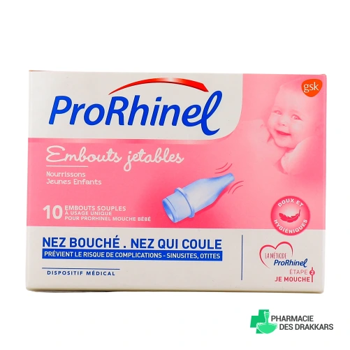 Prorhinel Embouts Jetables Mouche Bébé