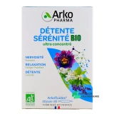 Arkofluides Détente Sommeil BIO 20 ampoules - Vue 360°