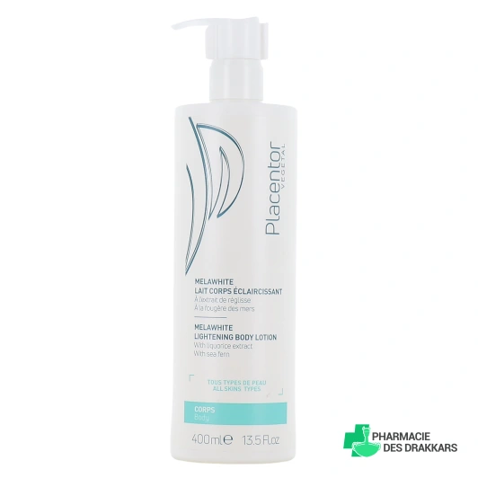 Placentor MelaWhite Lait Corps Éclaircissant