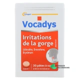 Vocadys Pâtes à Sucer Irritations de la Gorge - Vue 360°