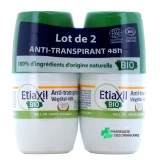 Etiaxil Anti-Transpirant Végétal 48h Coco Bio - Vue 360°