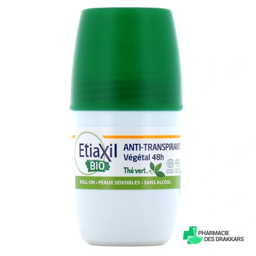 Etiaxil Anti-Transpirant Végétal 48h Thé Vert Bio