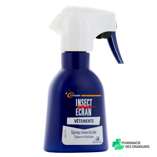 Insect Ecran Insecticide Vêtements Tiques et aoûtats