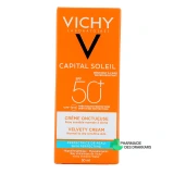 Vichy Capital Soleil Crème Onctueuse SPF 50+ - Vue 360°
