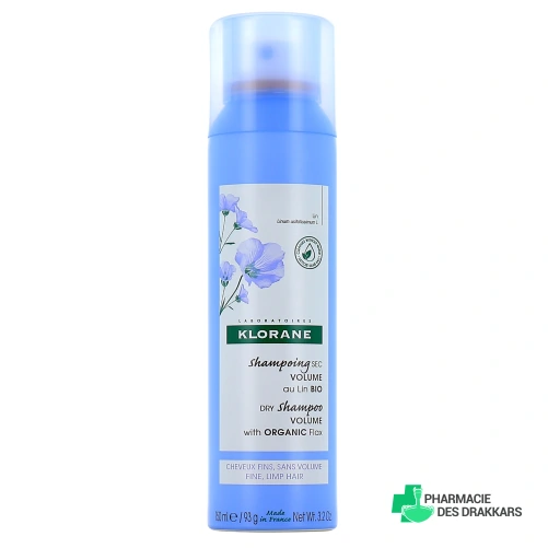 Klorane Shampoing Sec au Lin Bio