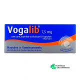 Vogalib Nausées et Vomissements - Vue 360°