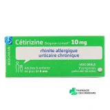 Cetirizine - Vue 360°